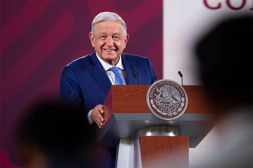 El presidente López Obrador fue quien inició con la costumbre de impartir Las Mañaneras. Foto: Cortesía