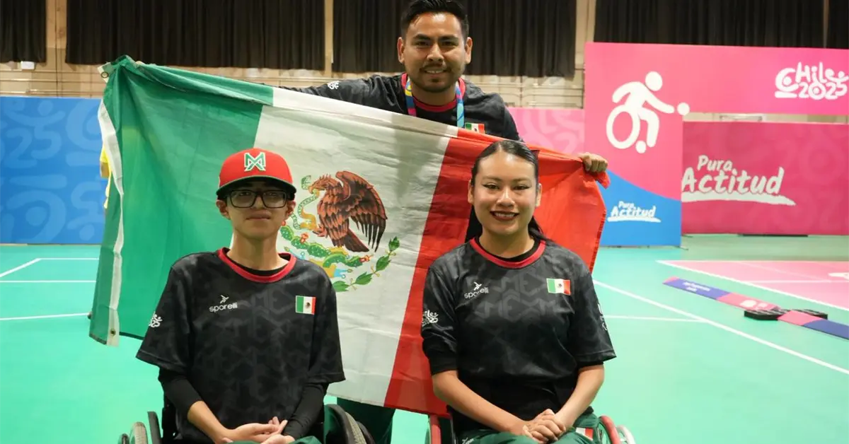 México cierra con 100 medallas en Juegos Parapanamericanos Juveniles Chile 2025