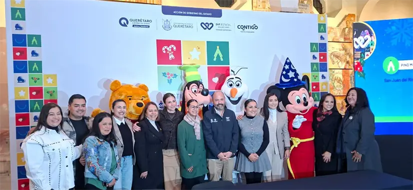 Anuncian el desfile navideño Alegría Contigo 2025 de Querétaro. Foto: Cortesía