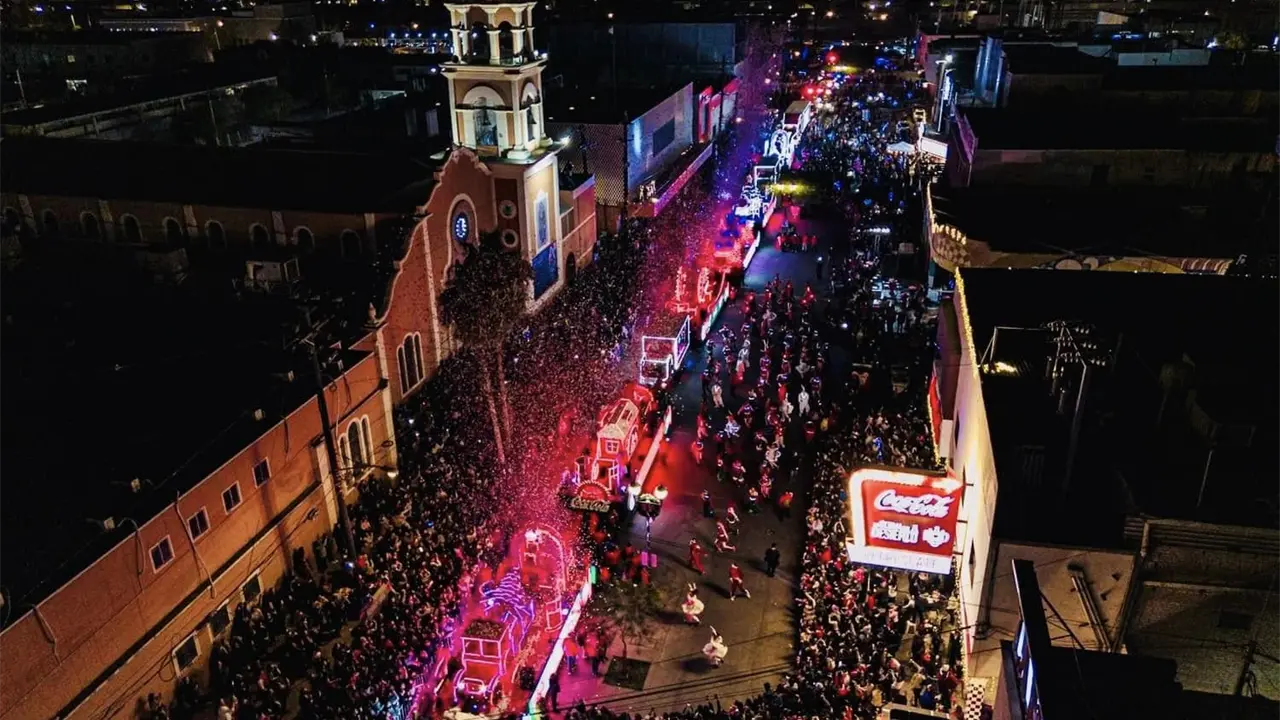 Esta es la fecha y recorrido esperado para la Caravana Coca Cola 2025 en Mexicali. Foto: Cortesía.
