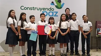 “Paz a pasitos”: niños de Culiacán demuestran que construir un mejor futuro empieza desde la escuela