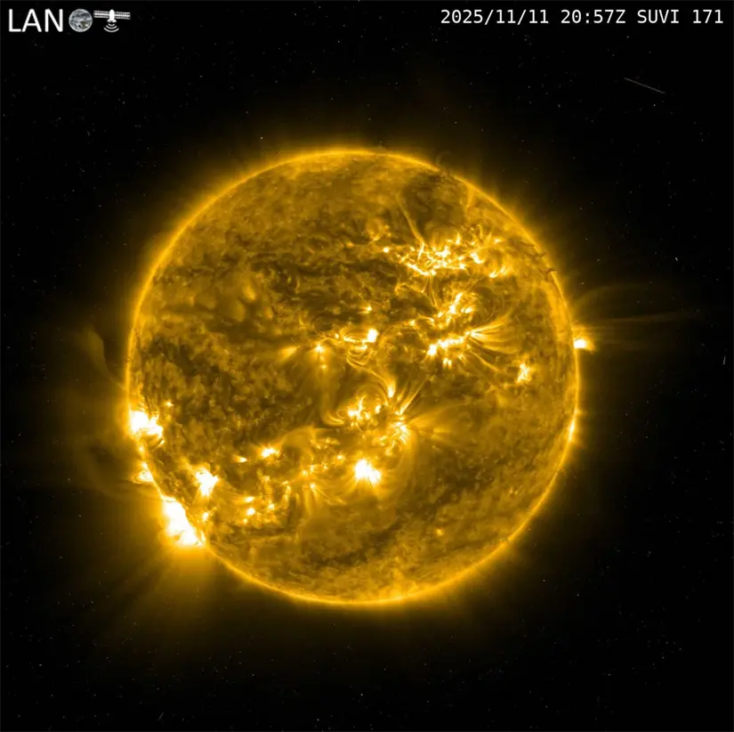 México podrá avistar el fenómeno de auroras boreales por una tormenta geomagnética nivel G4. Foto: Cortesía.