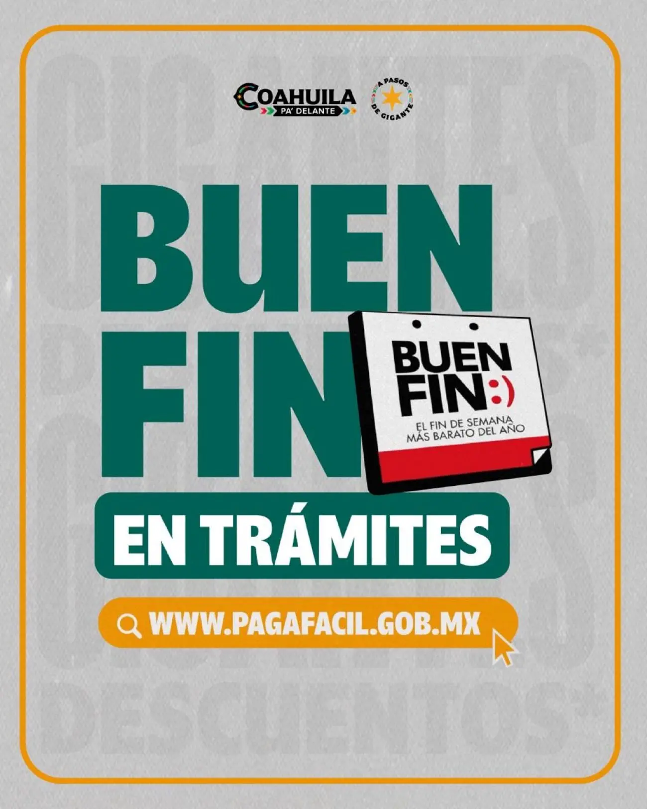Promociones en trámites vehiculares en Coahuila por el Buen Fin. Foto: Cortesía