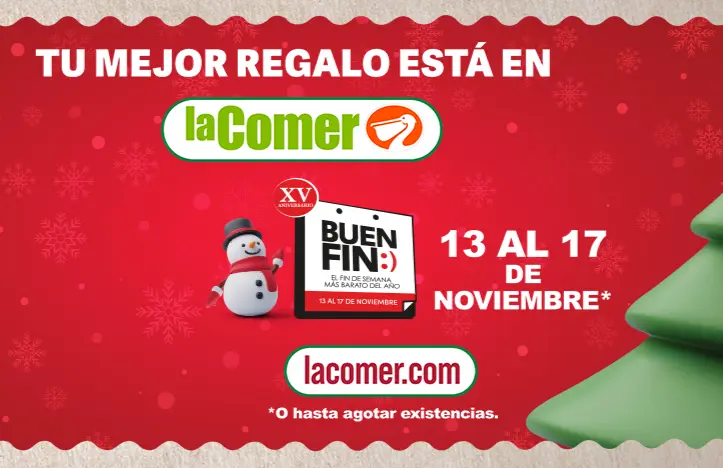 Conoce los descuentos por el Buen Fin en La Comer. Foto: Cortesía.