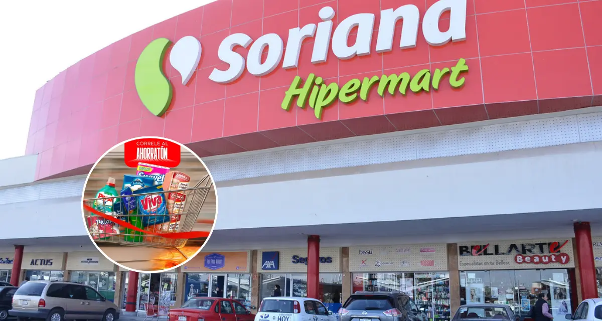 Últimos días del Ahorratón de Soriana Mercado 2025. Foto: Cortesía.