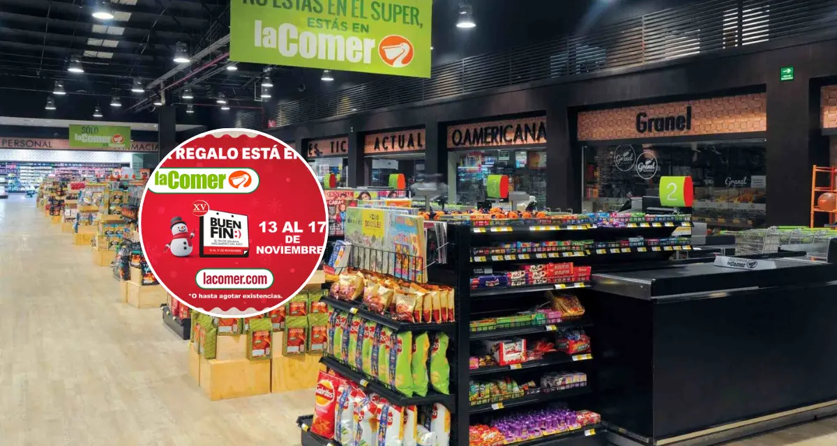 Descubre las ofertas del Buen Fin en La Comer. Foto: Cortesía.