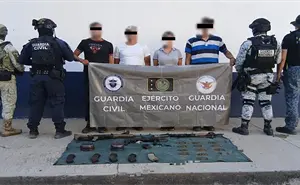 Plan Michoacán por la Paz. Detienen a cuatro personas y aseguran más de 200 cartuchos en Michoacán