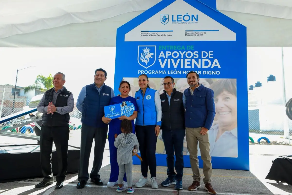 Apoyos para ampliación de vivienda en León. Gianajuato. Foto: Cortesía