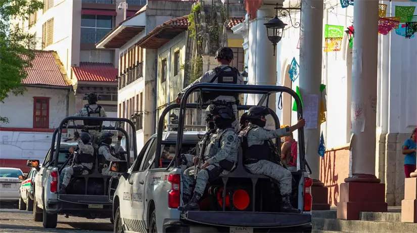Despliegue de elementos del Ejército Mexicano en Morelia, Uruapan, Apatzingán, Zamora y Pátzcuaro. Foto: cortesía.