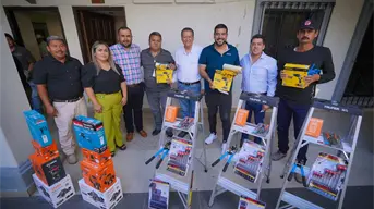 San Ignacio recibe 141 equipos del programa Equipa Sinaloa; avance de 375% estatal