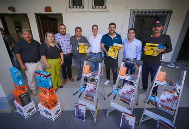 San Ignacio recibe 141 equipos del programa Equipa Sinaloa; avance de 375% estatal