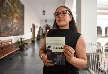 Bibiana Hernández, la escritora de "Hacinado", demuestra que en Barrancos también pasan cosas buenas