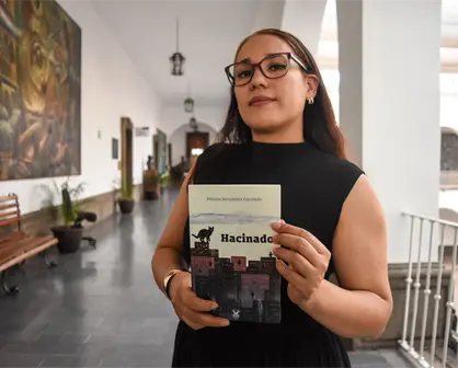 Bibiana Hernández, la escritora de "Hacinado", demuestra que en Barrancos también pasan cosas buenas