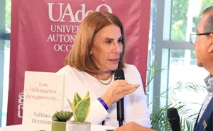 “La empatía puede crear abundancia”: Sabina Berman en la Feria Internacional del Libro Culiacán 2025