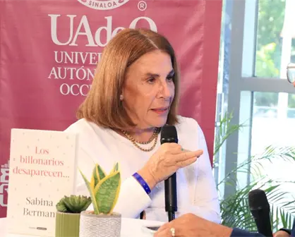"La empatía puede crear abundancia": Sabina Berman en la Feria Internacional del Libro Culiacán 2025