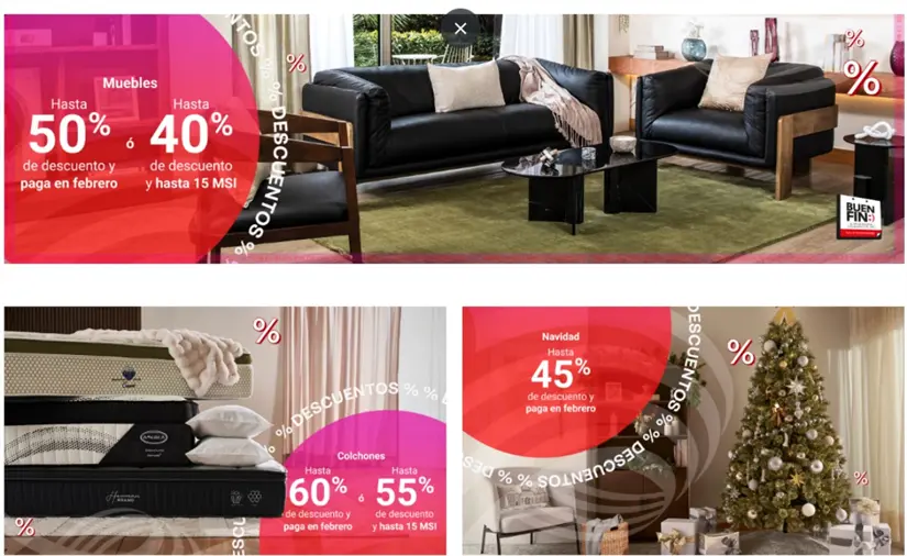 Liverpool te consiente con estas ofertas en artículos para tu hogar. Imagen: liverpool.com.mx