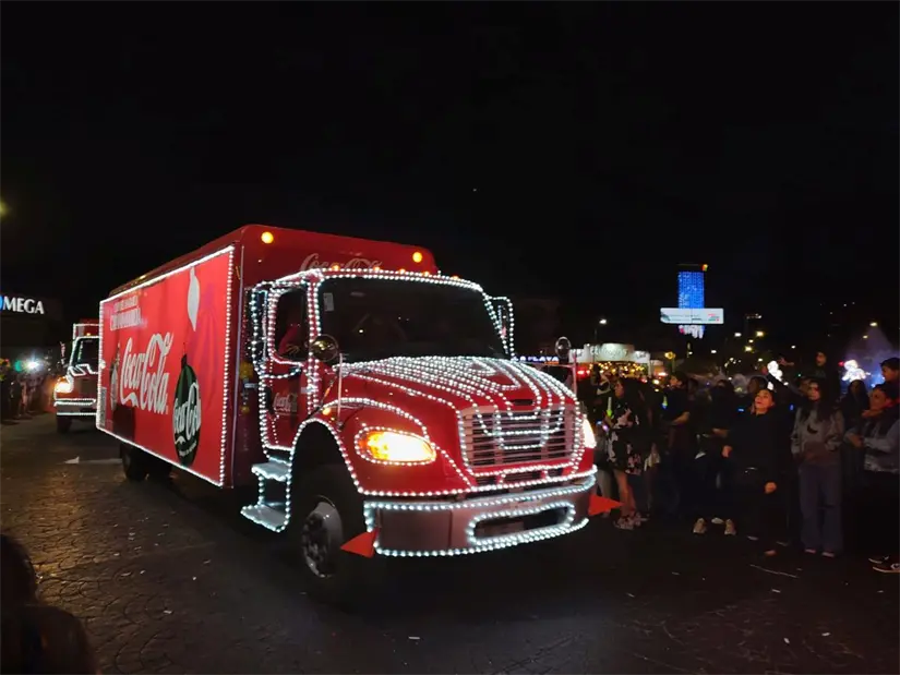 Regresa la Caravana Coca Cola a Querétaro este 2025. Foto: Cortesía