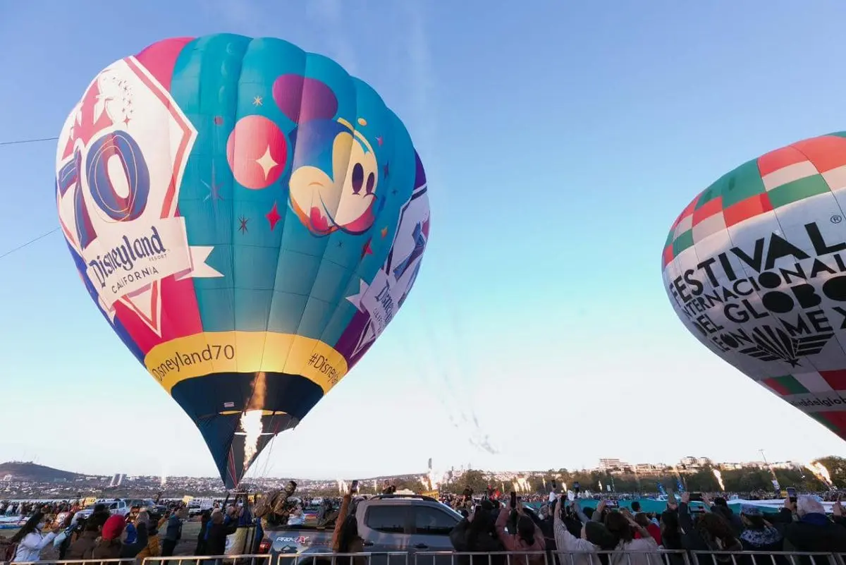 Comienza el Festival del Globo 2025 en León. Foto: Cortesía