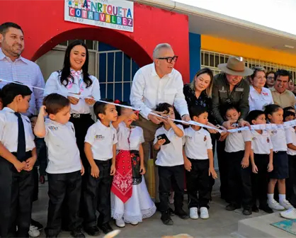 Buenas noticias para Badiraguato: entregan nuevas aulas y apoyos a jardín de niños