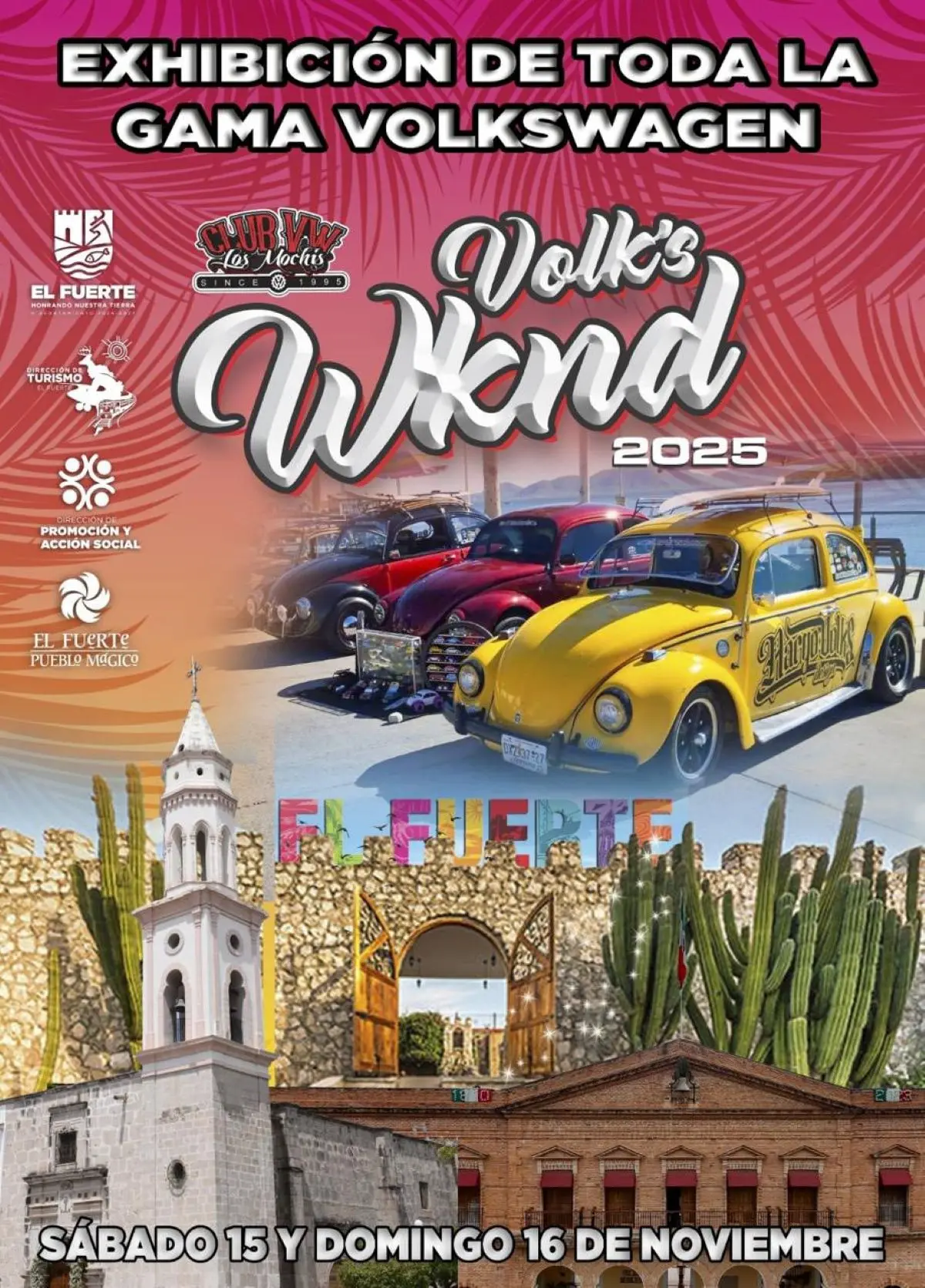 Volks WKND en El Fuerte promete ambiente familair. Foto: Cortesía