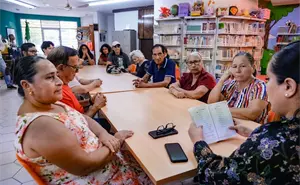 Lectura, cine, cultura y tradiciones se conjugan en la Biblioteca Municipal de El Conchi, en Mazatlán