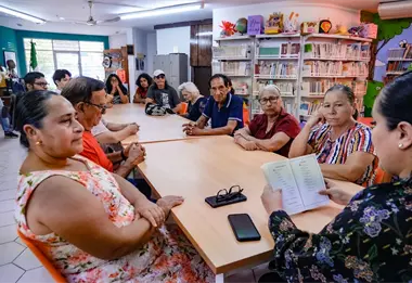 Lectura, cine, cultura y tradiciones se conjugan en la Biblioteca Municipal de El Conchi, en Mazatlán