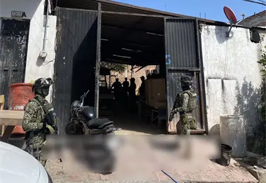 Desarticulan célula delictiva en Tonalá, Jalisco dedicada a ocultar droga en maquinaria industrial