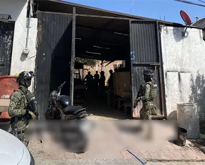 Desarticulan célula delictiva en Tonalá, Jalisco dedicada a ocultar droga en maquinaria industrial