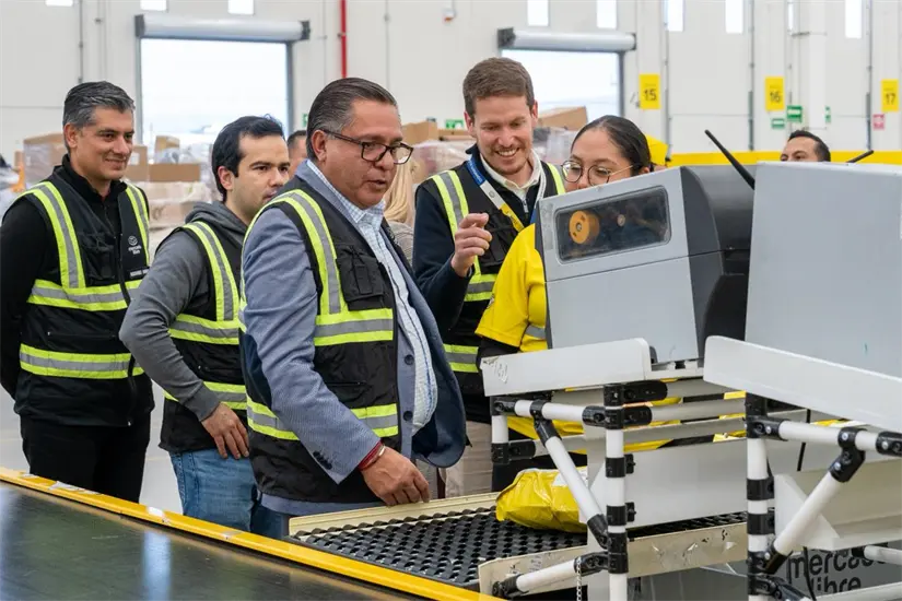 Centro de operaciones de Mercado Libre en Toluca. Foto: Cortesía