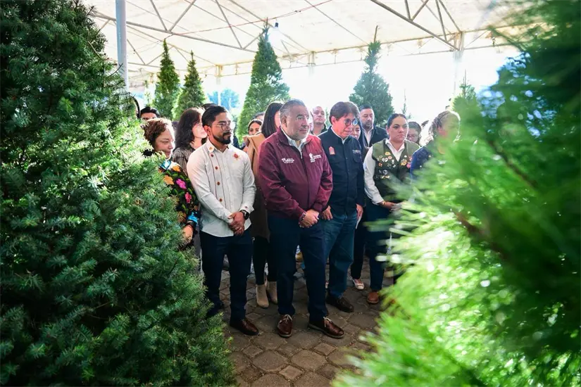Horarios de la Expo Navidad Forestal Edomex. Foto: Cortesía