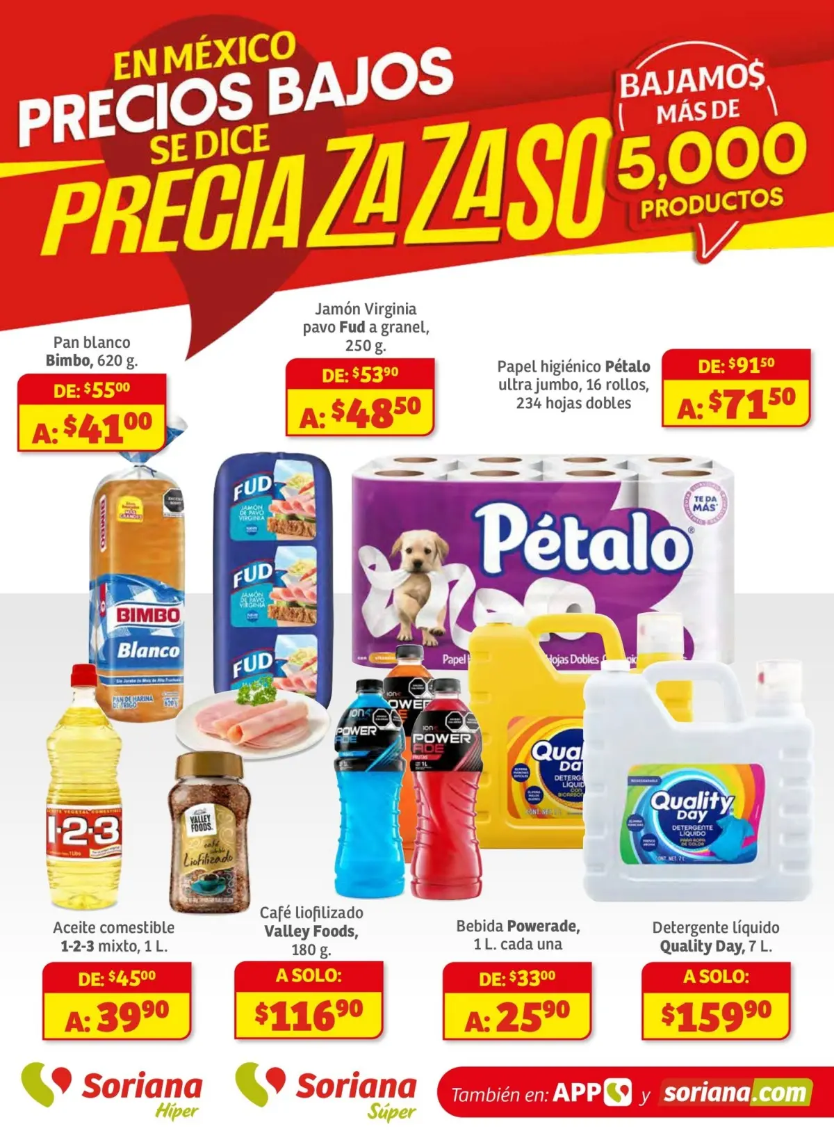 Aprovecha las ofertas de Preciazazaso. Imagen: Soriana
