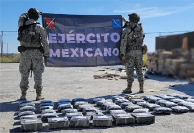 Golpe al narco en Tamaulipas: decomisan metanfetamina con valor de 34.6 millones de pesos