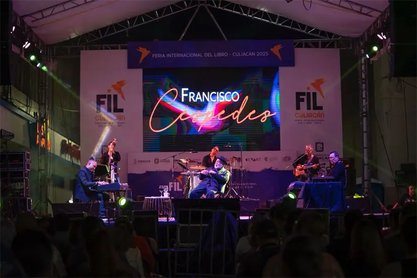 Francisco Céspedes emociona en el gran cierre de la FIL Culiacán 2025