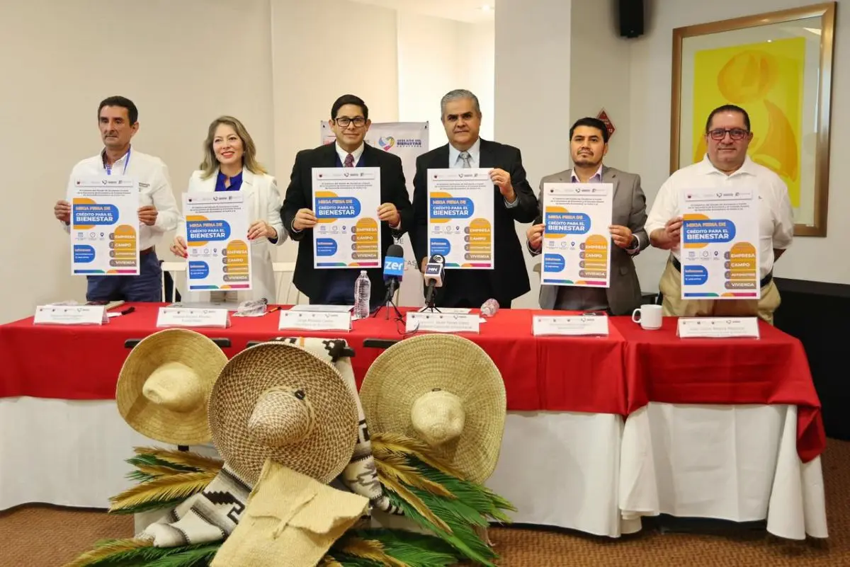 Anuncian la Mega Feria de Crédito para el Bienestar en Zacatecas. Foto: Cortesía