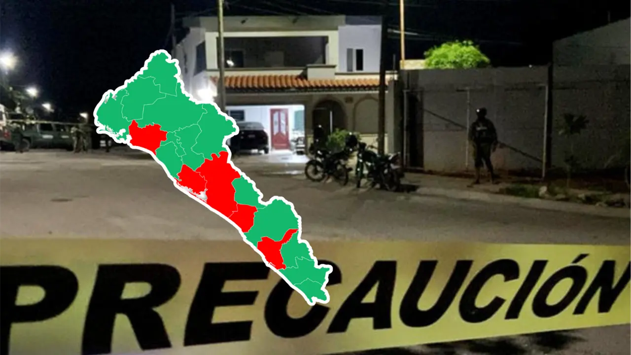 Escena de crimen Culiacán. Foto: Cortesía