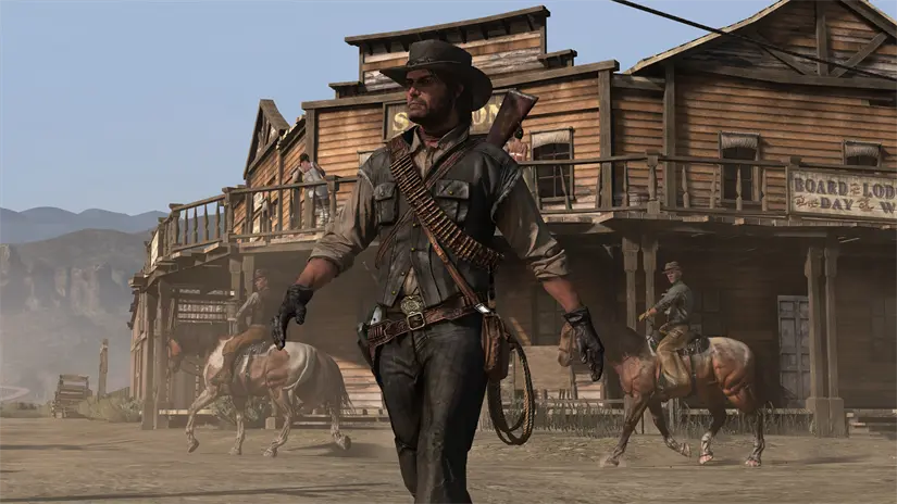 La aventura de John Marston llega a PS5. Foto: Cortesía