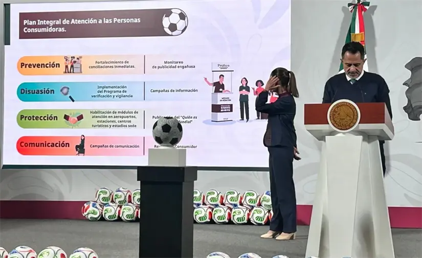 Plan Integral de Atención a las Personas Consumidoras, plan de Profeco para el Mundial. Foto: cortesía.