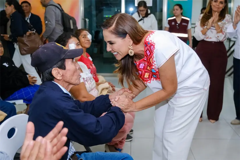 Mara Lezama se mantiene como la gobernadora mejor evaluada de México. Foto: Cortesía