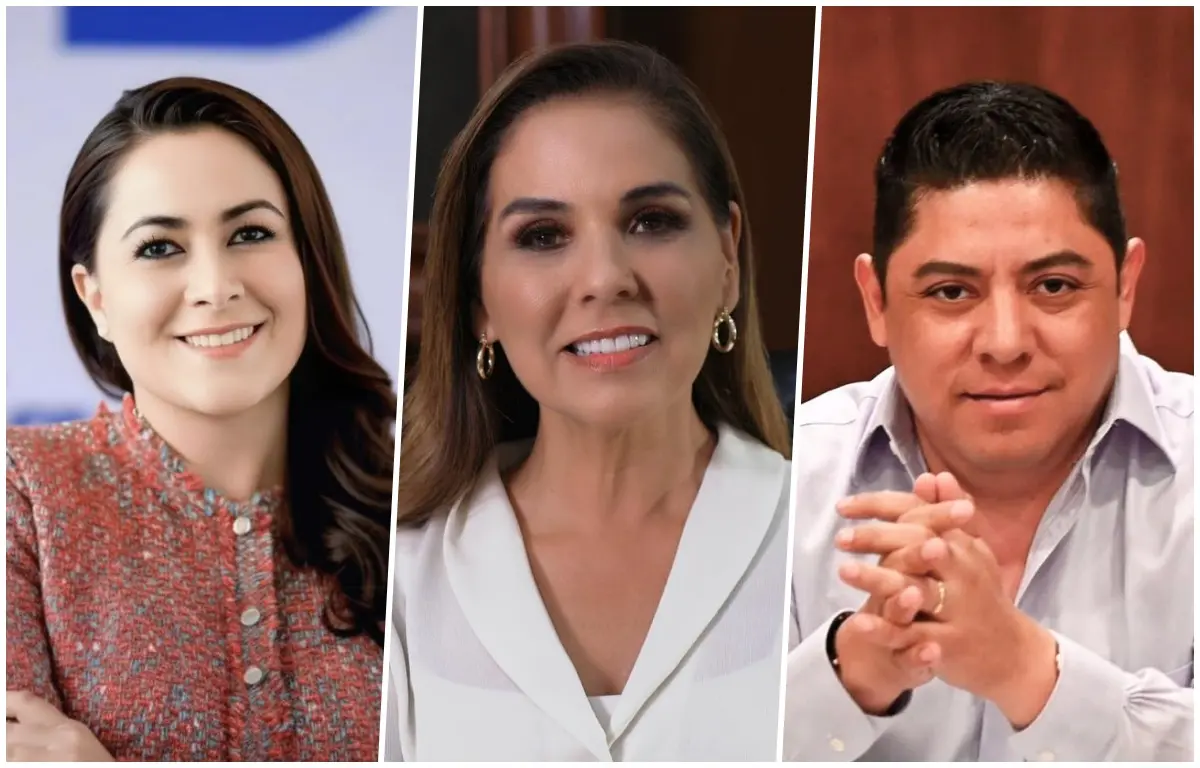 Tere Jiménez, Mara Lezama y Ricardo Gallardo en el top 3 de gobernadores del ranking.