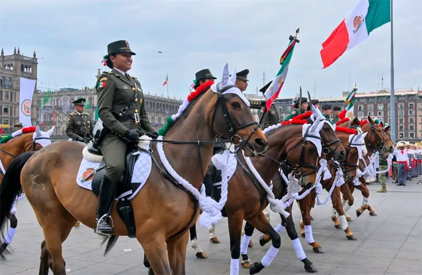Esta es la ruta que seguirá el desfile del 20 de noviembre en CDMX. Foto: Cortesía.  