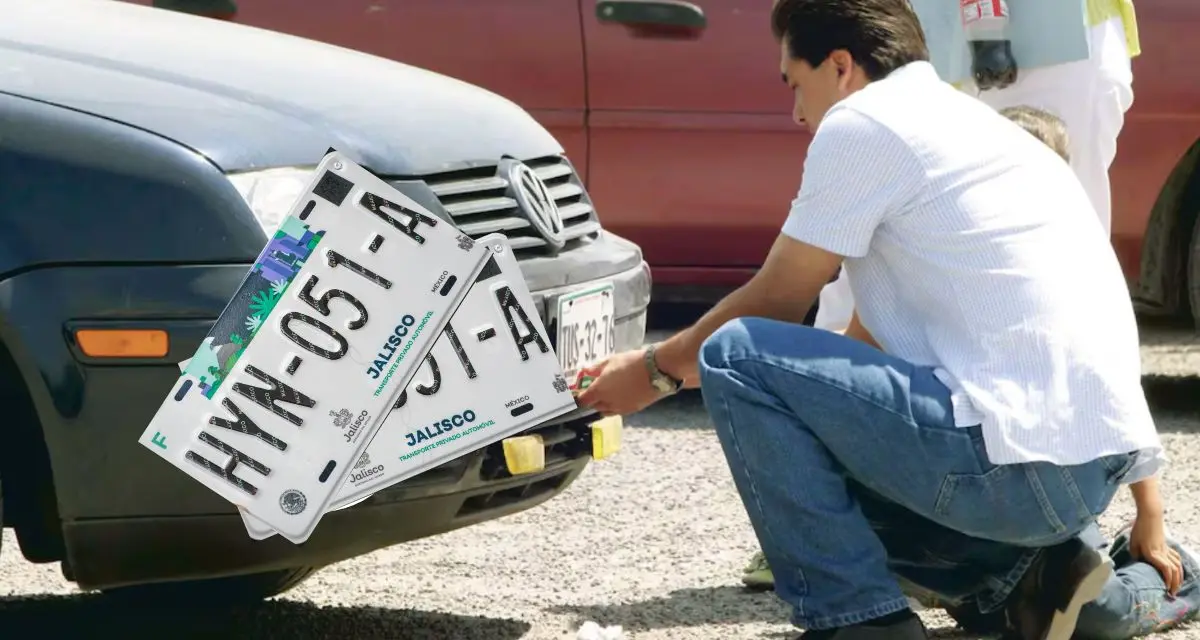 Estos documentos necesitas para el cambio de placas en Jalisco. Foto: cortesía