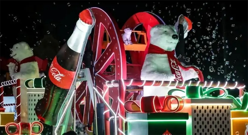  Caravana Coca Cola regresa a Villahermosa. Foto: Cortesía