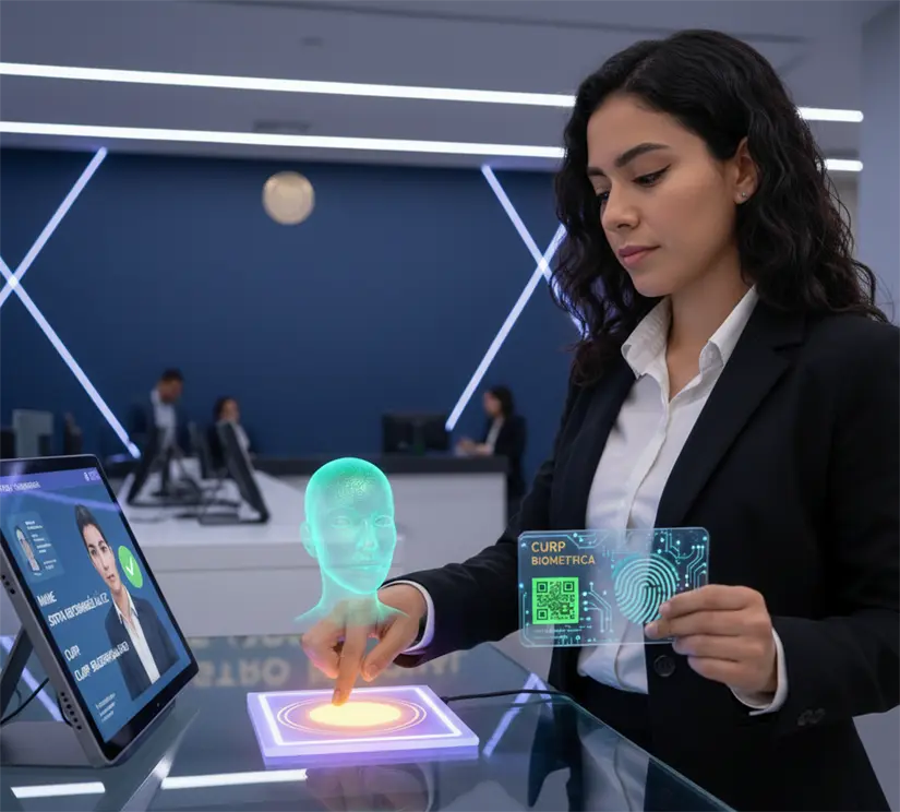 Ya podrás tramita la nueva versión de la CURP biométrica. Foto: Gemini.