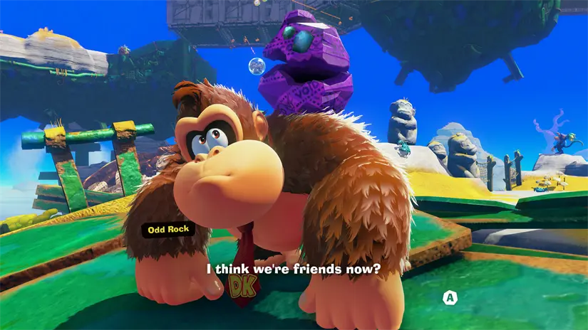 Donkey Kong Bananza está entre los mejores juegos del año. Foto: Cortesía