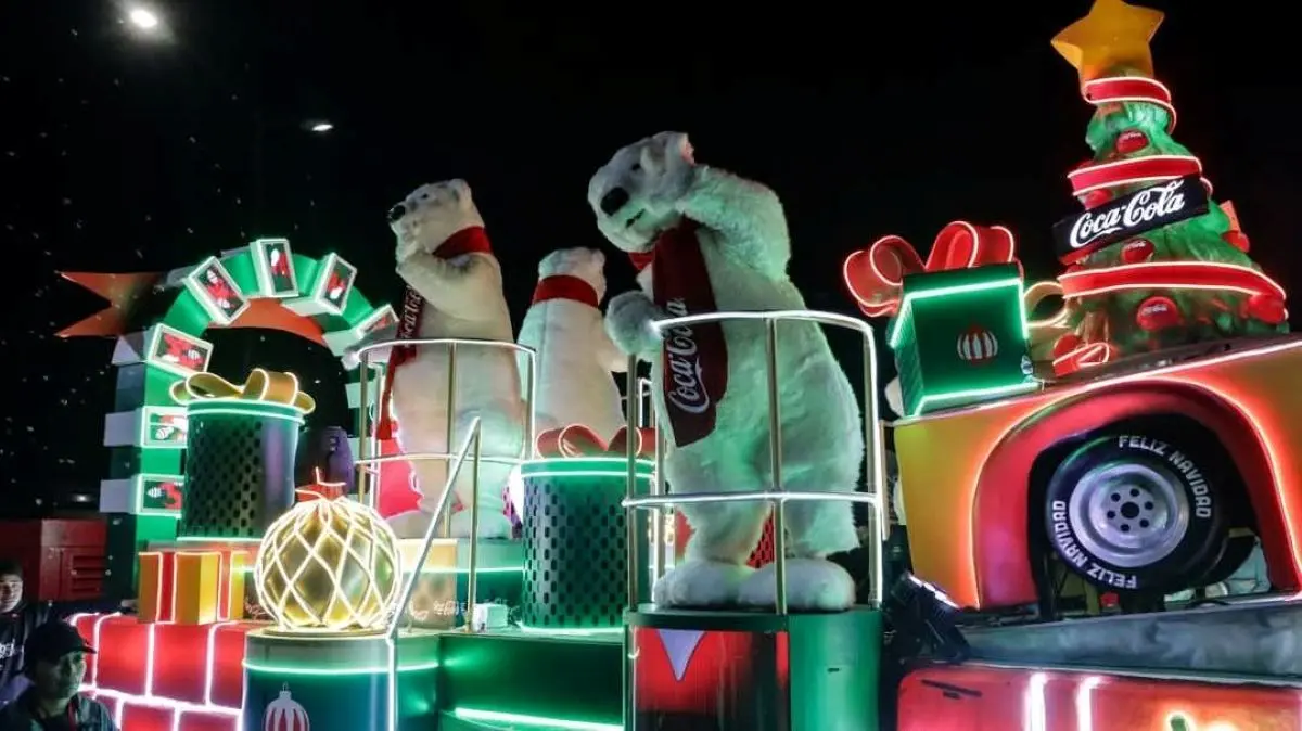 La Caravana Coca Cola estará en Villahermosa, Tabasco. Foto: Cortesía