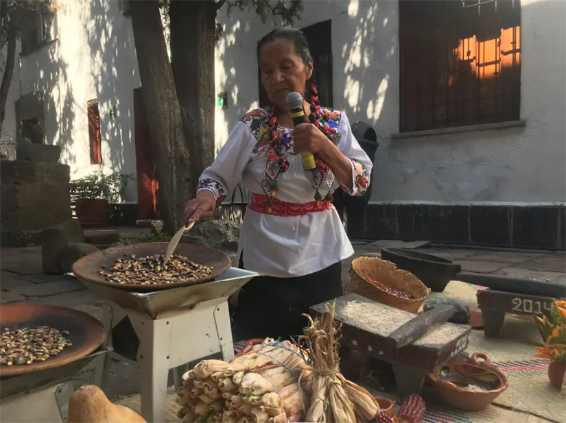 El pinole es una bebida que se ha trasmitido desde las culturas originarias, Foto: cortesía.