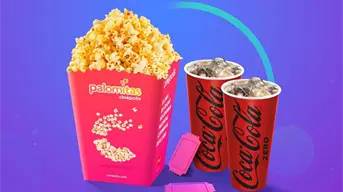Promoción del Combo Lunes de Cinépolis válida de lunes a viernes por tiempo limitado; precio