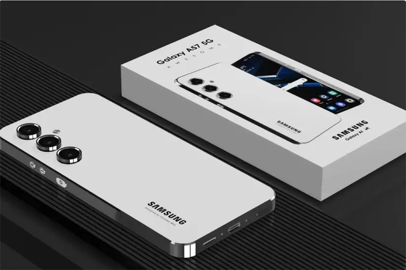 Salen a las los primeros detalles del Samsung Galaxy A57. Foto: Concept Mob