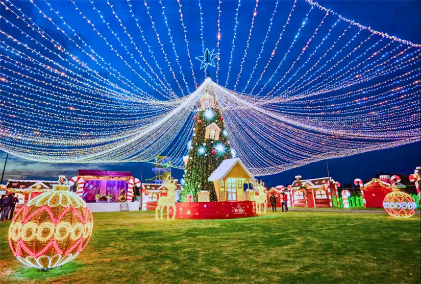 Villa Iluminada en Atlixco. Foto: cortesía.