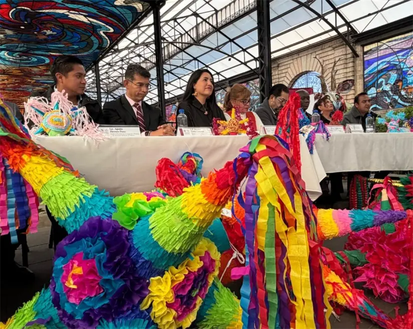 Autoridades invitan a disfrutar de la Feria de la Piñata 2025 de Acolman. Foto: Cortesía
